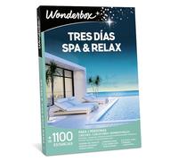 WONDERBOX - Idea de Regalo Navidad - Tres DÍAS SPA & Relax - Dos Noches con desayunos y Actividad Bienestar o más Opciones a Elegir Entre 2.900 hoteles para Dos Personas.