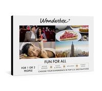 Wonderbox - Idea de regalo original- Regalo de experiencia - Diversión para todos en Nueva York - Para 1 o 2 personas - 1 actividad para elegir: barco aéreo, masaje relajante, lancha rápida,