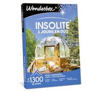 Wonderbox Insolite - 3 días en dúo - Caja de Regalo Ideal para estancias