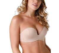 Wonderbra Ultimate Strapless Sujetador sin Tirantes, Opaco, Beige, 105E para Mujer