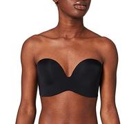 Wonderbra Ultimate Strapless Sujetador sin Tirantes, Opaco, Negro, 105C para Mujer