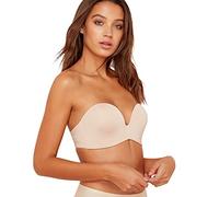 Wonderbra Ultimate Strapless Bra, Sujetador Cotidiano para Mujer, Beige (Skin), 100G ES (Talla EU: 85G)