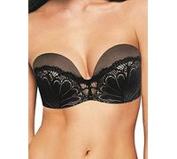 Wonderbra Ultimate Strapless Bra, Sujetador Cotidiano para Mujer, Negro, 100F ES (Talla EU: 85F)