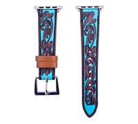 Wonderent Western - Correa de reloj para Apple Watch de 38 mm, 40 mm, 41 mm, 42 mm, 44 mm, 45 mm y Series 8, 7, 6, 5, 4, 3, 2, 1 y SE (38/40/41 mm, n.º 86)