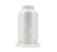 Wonderfil DecoBob Cottonized Polyester Thread 80 Weight 6500 Yards DBL104 White
