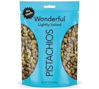 Wonderful Pistachio Wonderful Pistachos, frutos secos tostados y ligeramente salados, bolsa resellable de 12 onzas, 12 onzas (paquete de 1)