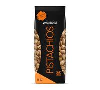 Wonderful Pistachios In Shell - Nueces de especias con sabor a sal, 400 ml, aperitivos con proteínas, sin gluten, aperitivos salados