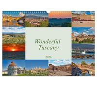 Wonderful Tuscany (Wall Calendar 2026 DIN A3 landscape), CALVENDO 12 Month Wall Calendar: The most beautiful moments in Tuscany