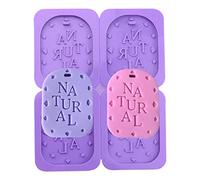 WonDerfulC Variedad de Animal Mouse Silicona Jabón Molde Flexible Silicona Jabón Vela Moldes Herramienta de Arcilla Polímero DIY Cake Chocolate Candy Cookie Molde (Tabletas Aromaterapia)