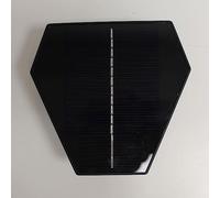 wonderlamp - Aplique de exterior Solar LED Zafiro negro con sensor de movimiento y crepuscular, IP54