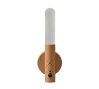 wonderlamp - Aplique de pared Tim o Lámpara nocturna portátil LED 1W recargable y con sensor de movimiento