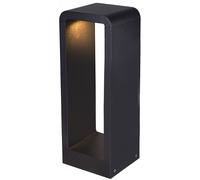 Wonderlamp Baliza de exterior led 9w antracita acrílico