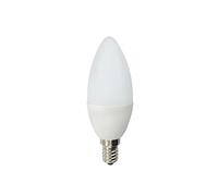 wonderlamp Bombilla led smd alta potencia vela e14,5.2w,luz fría (6000º k),520 lm, ángulo de luz: 160º encendido instantáneo.