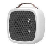 Wonderlamp - Calefactor Portátil Tropico, 500W | Calentamiento Rápido en 3 Segundos, con Asa de Transporte y Apagado Automático, 14,2 x 10,1 x 14,1 cm (Blanco)