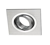 wonderlamp Clasic W-E0 Foco empotrable Cuadrado, Aluminio, 1 UNIDAD
