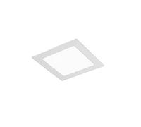wonderlamp Downlight LED extraplano cuadrado blanco 18W 6000K (Luz fría)