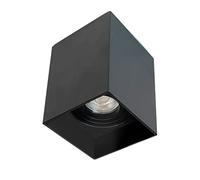 wonderlamp - Foco techo de Superficie Negro, Foco orientable 30º, Bombilla GU10, IP20, Classic