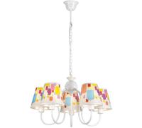 Wonderlamp Lámpara de araña infantil 5 luces multicolor