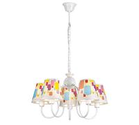 Wonderlamp Lámpara de araña infantil 5 luces multicolor