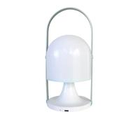 wonderlamp - Lámpara portátil recargable LED 2.5W Laberis, Intensidad de luz regulable, Luz cálida 3000K, Blanco