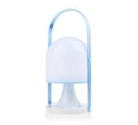 wonderlamp - Lámpara portátil recargable LED 2.5W Laberis, Intensidad de luz regulable, Luz cálida 3000K, Azul