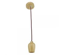 Wonderlamp W-A000012 Podium Lámpara Colgante E27, Marron, 150 X 5 cm
