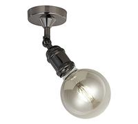 wonderlamp W-A000019 Centenial Aplique Vintage E27, Grafito, 15 X 10 cm