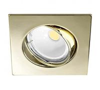 wonderlamp W-E000013 Basic Basic - Foco empotrable cuadrado, color oro