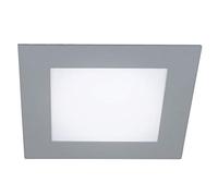 wonderlamp W-E000120 - Pack 2 x Downlight LED extraplano cuadrado gris, iluminacion 18W (1450 lm), 4000K (luz neutra)