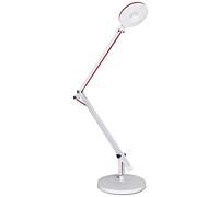 wonderlamp W-F000013 W-F000013-Flexo LED 6W luz Neutra (4000K) con Brazo articulado y Base Intercambiable Mod. Litrobo Color, 220 W, Blanco