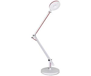 wonderlamp W-F000013 W-F000013-Flexo LED 6W luz Neutra (4000K) con Brazo articulado y Base Intercambiable Mod. Litrobo Color, 220 W, Blanco