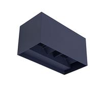 wonderlamp W-T000048 Aplique de Pared para Exterior - Leva, Led, Orientable 120, Antracita, 4 Luces 5W, Luz Neutra 4000K, Ip54