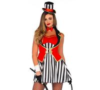Wonderland- Circus Ringmaster Mujer, Multicolor, Small (EUR34-36) (Leg Avenue W5040801101)