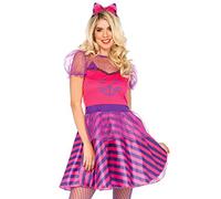 WONDERLAND W50401 Miss Cheshire Cat - Disfraz para mujer