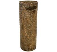 Wonderlust Deco - Paragüero de metal dorado 20.5x20.5x55h cm Dorado 20.5x20.5x55h cm Dorado 20.5x20.5x55h cm