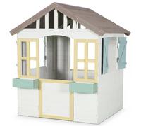 WONDERMAKE Casita Infantil De Juego De Madera Con Jardineras, Exterior