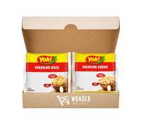 Wondermarket. Pack de almidón de yuca. Polvilho doce y polvilho azedo