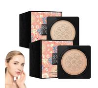 Wonderninelife Beauty Cream with Whalegrass Air Cushion CC, Water Feeling Flawless BB Moisturizing Oil Control (2PCS-MIX)