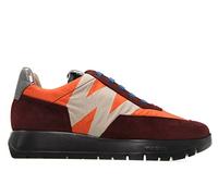 Wonders - A-2422-T Vino - Zapato Deportivo de Piel, con cuña Baja, cordón elástico, Suela de Goma, para: Mujer Color: Vino Talla:39