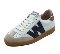 Wonders AP-2001 Nubia Trend Beige Zapatillas para mujer de ante y piel de cobre, beige, 41 EU