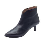 Wonders G-7120 Flexfit Iseo Negro - Botín para mujer de piel con tacón medio, Negro , 35 EU