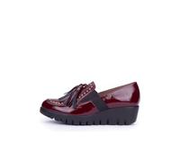 Wonders Mocasines de Mujer en Piel Fly 361 Color Burdeos | Su suela, creada con tecnología WondersFly™ by XL EXTRALIGHT®, garantiza una ligereza excepcional y un confort extraordinario