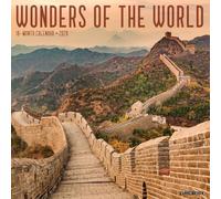 Wonders of the World 2026 Wall Calendar