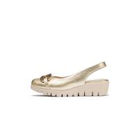 Wonders Zapatos Destalonados Gale Oro para Mujer Metalizados 36