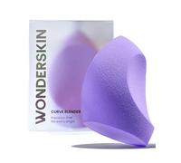 Wonderskin Curve Blender - Patent-Pending Makeup Sponge with Ergonomic Design for Seamless Blending & Contouring - For Foundation, Creams & Powders