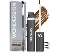 Wonderskin Dream Brow Gel para Cejas, Gel Resistente al Agua, Relleno de Cejas de Larga duración, máscara de Cejas a Prueba de Transferencia con Tinte marrón (Castaño)