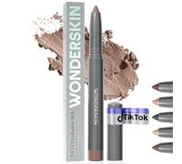 Wonderskin IYKYK Sombra en Barra - Sombra de ojos de larga duración, a prueba de roces y resistente al agua, acabado mate, con sacapuntas incorporado (Visón)
