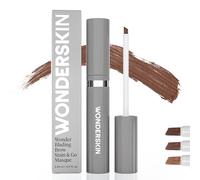 Wonderskin Tinte de Cejas - Wonder Blading Brow Stain & Go Masque, tinte de cejas de larga duración, resistente a la transferencia y a prueba de manchas (Brunette)