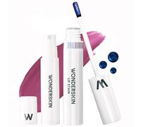 Wonderskin Wonder Blading Lip Stain Peel Off And Reveal Kit - Tinte De Labios Desnudo De Larga Duración, Resistente Al Agua, Kit De Tinte De Maquillaje Natural A Prueba De Transferencia (Bella)