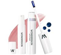 Wonderskin Wonder Blading Peel and Reveal Lip Stain Kit - Tinte nude rosa tipo peel-off, resistente al agua y transferencia (XOXO)